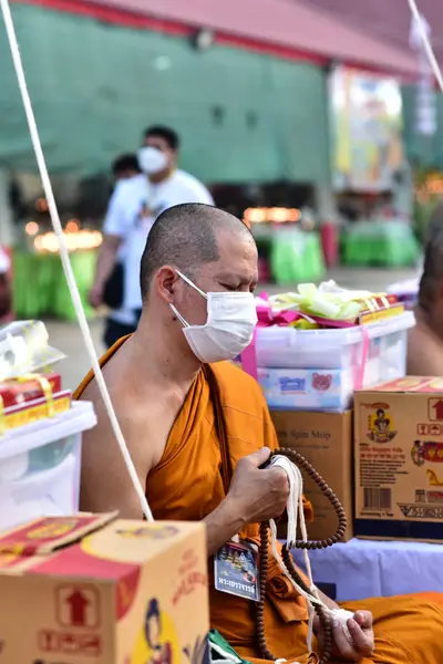 ประมวลภาพพิธีสวดนพเคราะห์และพุทธาภิเษกวัตถุมงคล วัดจุฬามณี ปี ๒๕๖๔