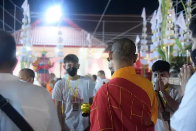 ประมวลภาพพิธีสวดนพเคราะห์และพุทธาภิเษกวัตถุมงคล วัดจุฬามณี ปี ๒๕๖๔