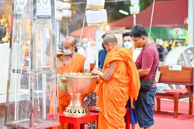 ประมวลภาพพิธีพุทธาภิเษกวัตถุมงคล วัดจุฬามณี ๔ กุมภาพันธ์ ๒๕๖๕