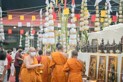ประมวลภาพพิธีพุทธาภิเษกวัตถุมงคล วัดจุฬามณี ๔ กุมภาพันธ์ ๒๕๖๕