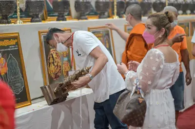 ประมวลภาพพิธีพุทธาภิเษกวัตถุมงคล วัดจุฬามณี ๔ กุมภาพันธ์ ๒๕๖๕