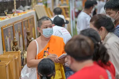 ประมวลภาพพิธีพุทธาภิเษกวัตถุมงคล วัดจุฬามณี ๔ กุมภาพันธ์ ๒๕๖๕