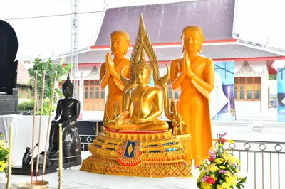 ประมวลภาพพิธีพุทธาภิเษกวัตถุมงคล วัดจุฬามณี ๔ กุมภาพันธ์ ๒๕๖๕