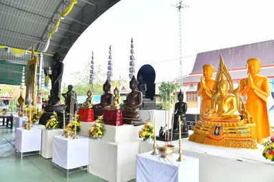ประมวลภาพพิธีพุทธาภิเษกวัตถุมงคล วัดจุฬามณี ๔ กุมภาพันธ์ ๒๕๖๕