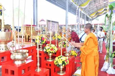 ประมวลภาพพิธีพุทธาภิเษกวัตถุมงคล วัดจุฬามณี ๔ กุมภาพันธ์ ๒๕๖๕