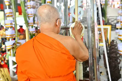 ประมวลภาพพิธีพุทธาภิเษกวัตถุมงคล วัดจุฬามณี ๔ กุมภาพันธ์ ๒๕๖๕