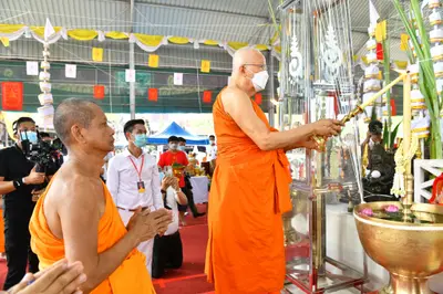 ประมวลภาพพิธีพุทธาภิเษกวัตถุมงคล วัดจุฬามณี ๔ กุมภาพันธ์ ๒๕๖๕