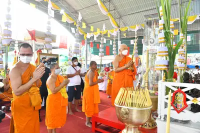 ประมวลภาพพิธีพุทธาภิเษกวัตถุมงคล วัดจุฬามณี ๔ กุมภาพันธ์ ๒๕๖๕
