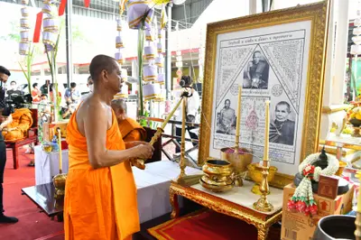 ประมวลภาพพิธีพุทธาภิเษกวัตถุมงคล วัดจุฬามณี ๔ กุมภาพันธ์ ๒๕๖๕