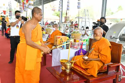 ประมวลภาพพิธีพุทธาภิเษกวัตถุมงคล วัดจุฬามณี ๔ กุมภาพันธ์ ๒๕๖๕
