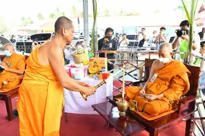 ประมวลภาพพิธีพุทธาภิเษกวัตถุมงคล วัดจุฬามณี ๔ กุมภาพันธ์ ๒๕๖๕
