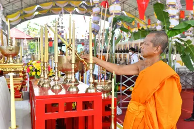 ประมวลภาพพิธีพุทธาภิเษกวัตถุมงคล วัดจุฬามณี ๔ กุมภาพันธ์ ๒๕๖๕