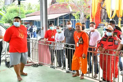 ประมวลภาพพิธีพุทธาภิเษกวัตถุมงคล วัดจุฬามณี ๔ กุมภาพันธ์ ๒๕๖๕