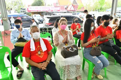 ประมวลภาพพิธีพุทธาภิเษกวัตถุมงคล วัดจุฬามณี ๔ กุมภาพันธ์ ๒๕๖๕