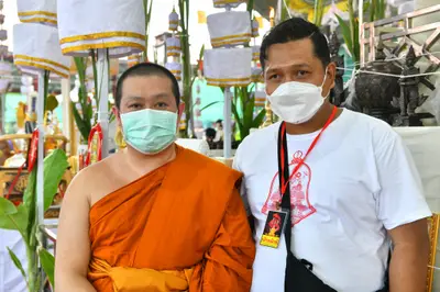 ประมวลภาพพิธีพุทธาภิเษกวัตถุมงคล วัดจุฬามณี ๔ กุมภาพันธ์ ๒๕๖๕