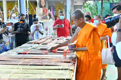 ประมวลภาพพิธีพุทธาภิเษกวัตถุมงคล วัดจุฬามณี ๔ กุมภาพันธ์ ๒๕๖๕