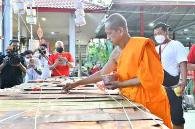 ประมวลภาพพิธีพุทธาภิเษกวัตถุมงคล วัดจุฬามณี ๔ กุมภาพันธ์ ๒๕๖๕
