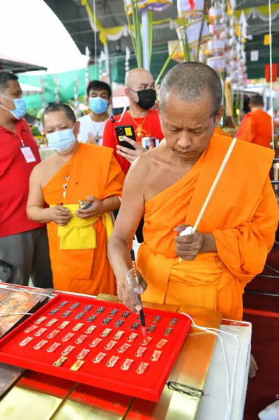 ประมวลภาพพิธีพุทธาภิเษกวัตถุมงคล วัดจุฬามณี ๔ กุมภาพันธ์ ๒๕๖๕