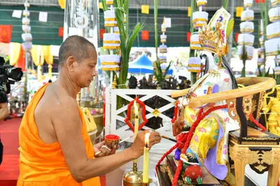 ประมวลภาพพิธีพุทธาภิเษกวัตถุมงคล วัดจุฬามณี ๔ กุมภาพันธ์ ๒๕๖๕
