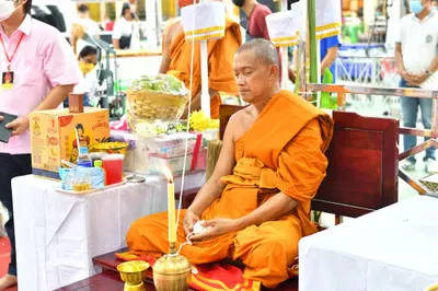 ประมวลภาพพิธีพุทธาภิเษกวัตถุมงคล วัดจุฬามณี ๔ กุมภาพันธ์ ๒๕๖๕