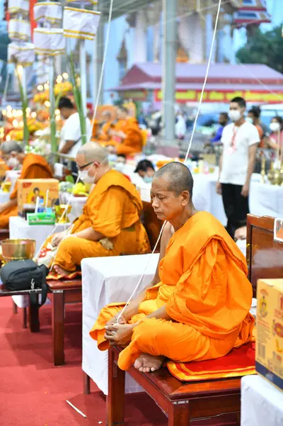 ประมวลภาพพิธีพุทธาภิเษกวัตถุมงคล วัดจุฬามณี ๔ กุมภาพันธ์ ๒๕๖๕