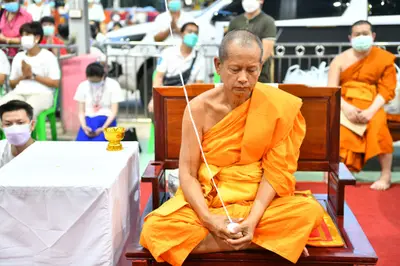 ประมวลภาพพิธีพุทธาภิเษกวัตถุมงคล วัดจุฬามณี ๔ กุมภาพันธ์ ๒๕๖๕