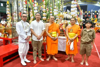 ประมวลภาพพิธีพุทธาภิเษกวัตถุมงคล วัดจุฬามณี ๔ กุมภาพันธ์ ๒๕๖๕