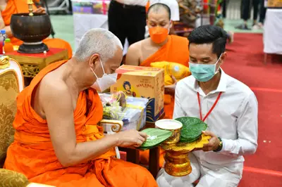 ประมวลภาพพิธีพุทธาภิเษกวัตถุมงคล วัดจุฬามณี ๔ กุมภาพันธ์ ๒๕๖๕