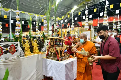 ประมวลภาพพิธีพุทธาภิเษกวัตถุมงคล วัดจุฬามณี ๔ กุมภาพันธ์ ๒๕๖๕