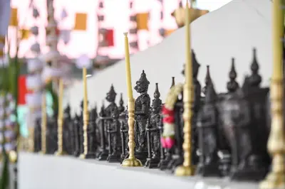 ประมวลภาพพิธีพุทธาภิเษกวัตถุมงคล วัดจุฬามณี ๔ กุมภาพันธ์ ๒๕๖๕