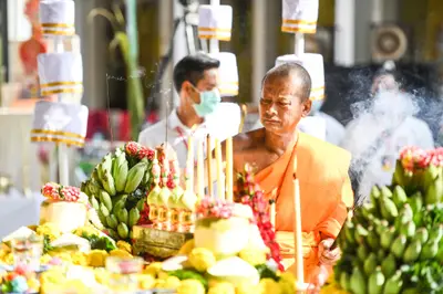 ประมวลภาพพิธีพุทธาภิเษกวัตถุมงคล วัดจุฬามณี ๔ กุมภาพันธ์ ๒๕๖๕