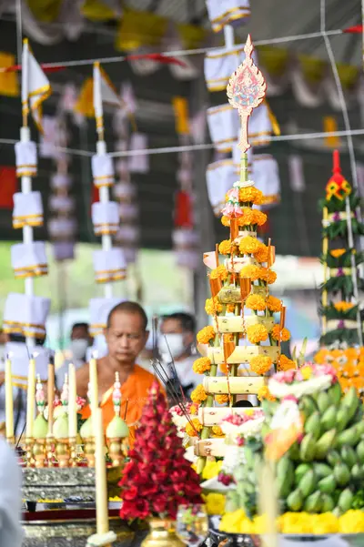 ประมวลภาพพิธีพุทธาภิเษกวัตถุมงคล วัดจุฬามณี ๔ กุมภาพันธ์ ๒๕๖๕
