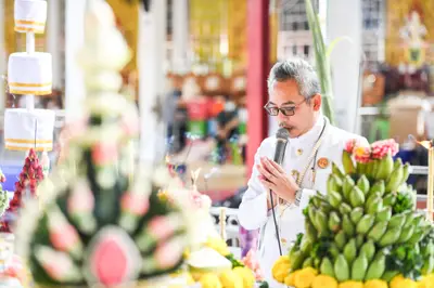 ประมวลภาพพิธีพุทธาภิเษกวัตถุมงคล วัดจุฬามณี ๔ กุมภาพันธ์ ๒๕๖๕