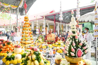 ประมวลภาพพิธีพุทธาภิเษกวัตถุมงคล วัดจุฬามณี ๔ กุมภาพันธ์ ๒๕๖๕