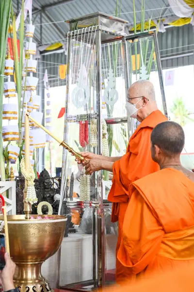 ประมวลภาพพิธีพุทธาภิเษกวัตถุมงคล วัดจุฬามณี ๔ กุมภาพันธ์ ๒๕๖๕