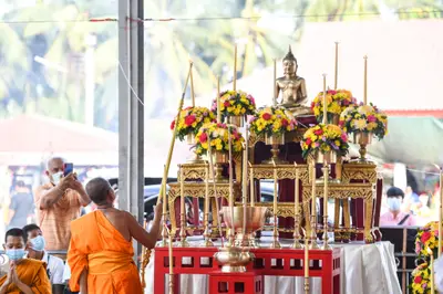 ประมวลภาพพิธีพุทธาภิเษกวัตถุมงคล วัดจุฬามณี ๔ กุมภาพันธ์ ๒๕๖๕