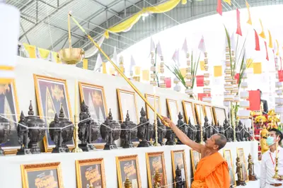 ประมวลภาพพิธีพุทธาภิเษกวัตถุมงคล วัดจุฬามณี ๔ กุมภาพันธ์ ๒๕๖๕
