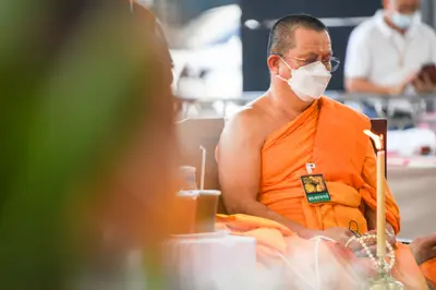 ประมวลภาพพิธีพุทธาภิเษกวัตถุมงคล วัดจุฬามณี ๔ กุมภาพันธ์ ๒๕๖๕