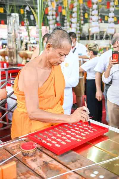 ประมวลภาพพิธีพุทธาภิเษกวัตถุมงคล วัดจุฬามณี ๔ กุมภาพันธ์ ๒๕๖๕