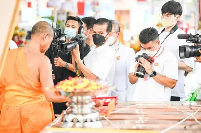 ประมวลภาพพิธีพุทธาภิเษกวัตถุมงคล วัดจุฬามณี ๔ กุมภาพันธ์ ๒๕๖๕
