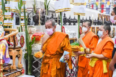 ประมวลภาพพิธีพุทธาภิเษกวัตถุมงคล วัดจุฬามณี ๔ กุมภาพันธ์ ๒๕๖๕