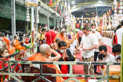 ประมวลภาพพิธีพุทธาภิเษกวัตถุมงคล วัดจุฬามณี ๔ กุมภาพันธ์ ๒๕๖๕