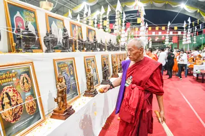 ประมวลภาพพิธีพุทธาภิเษกวัตถุมงคล วัดจุฬามณี ๔ กุมภาพันธ์ ๒๕๖๕