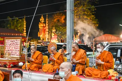ประมวลภาพพิธีพุทธาภิเษกวัตถุมงคล วัดจุฬามณี ๔ กุมภาพันธ์ ๒๕๖๕