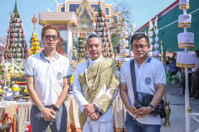 ประมวลภาพพิธีบวงสรวงใหญ่ ครั้งที่ ๓ วัดจุฬามณี ปี ๒๕๖๕