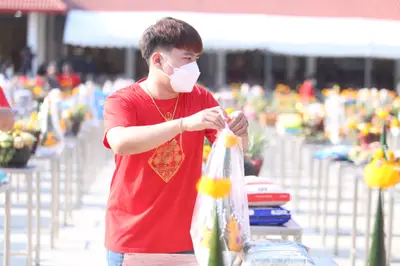 ประมวลภาพพิธีบวงสรวงใหญ่ ครั้งที่ ๓ วัดจุฬามณี ปี ๒๕๖๕