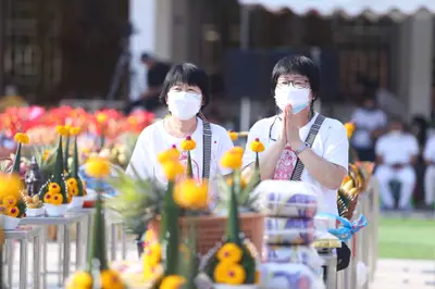 ประมวลภาพพิธีบวงสรวงใหญ่ ครั้งที่ ๓ วัดจุฬามณี ปี ๒๕๖๕