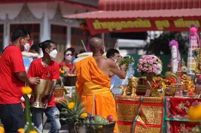 ประมวลภาพพิธีบวงสรวงใหญ่ ครั้งที่ ๓ วัดจุฬามณี ปี ๒๕๖๕