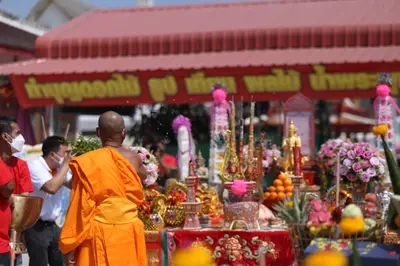 ประมวลภาพพิธีบวงสรวงใหญ่ ครั้งที่ ๓ วัดจุฬามณี ปี ๒๕๖๕