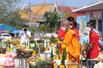 ประมวลภาพพิธีบวงสรวงใหญ่ ครั้งที่ ๓ วัดจุฬามณี ปี ๒๕๖๕